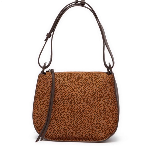 All Saints mini echo calfskin suede  leather hobo - Picture 2 of 8